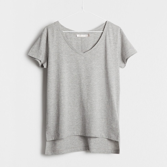 Zara V Neck T Shirt Hotsell, 57% OFF 